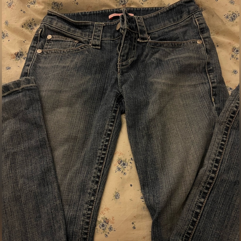 Gianni bini low rise skinny jeans